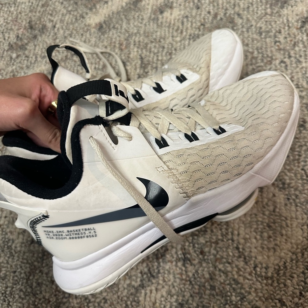 Nike White and Black Athletic Sneakers